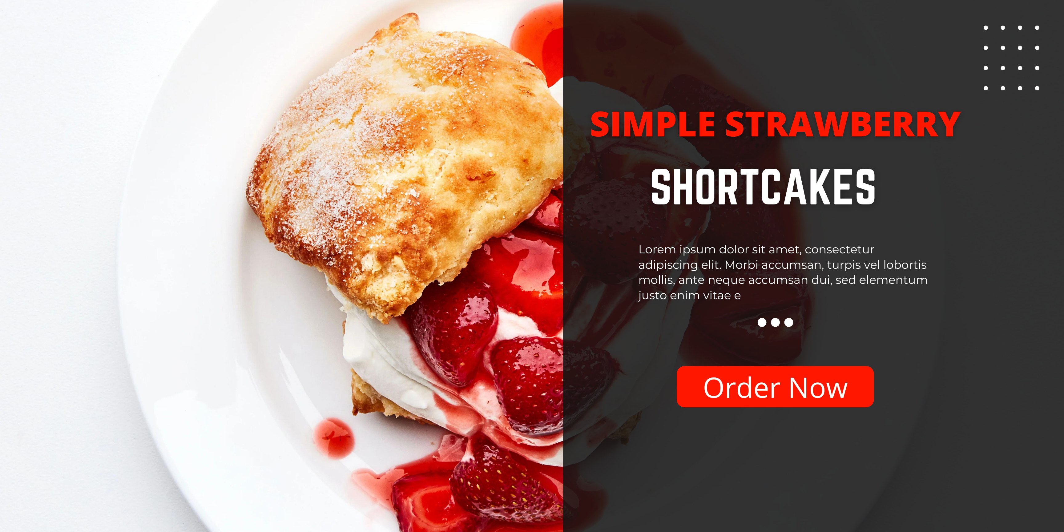 Simple Strawberry Shortcakes
